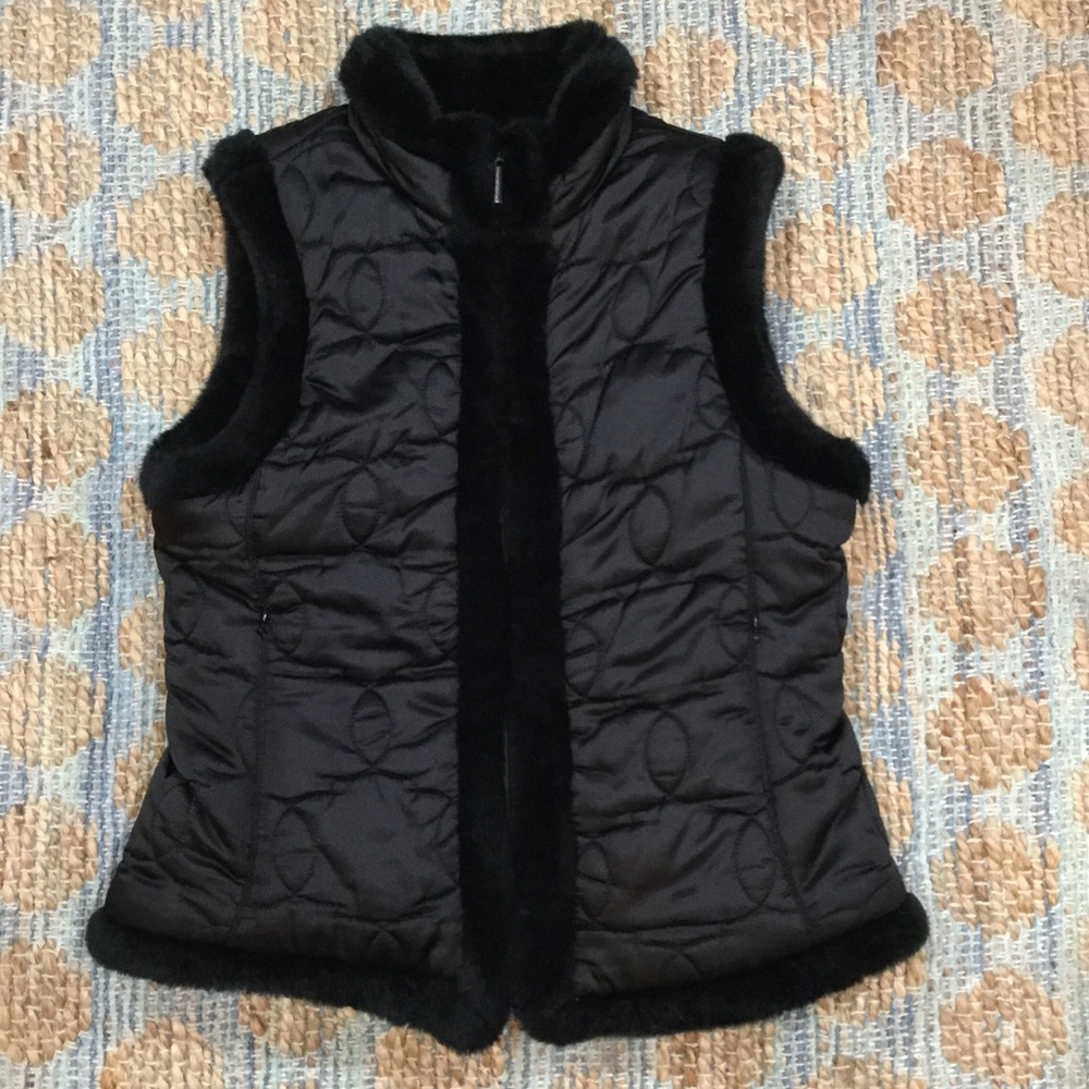 New York & Company Black Vest